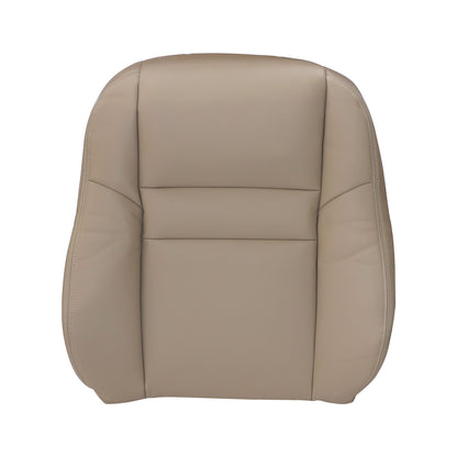 For 2005 2006 Honda Accord 4-Door Leather Passenger Lean Back Seat Cover Tan