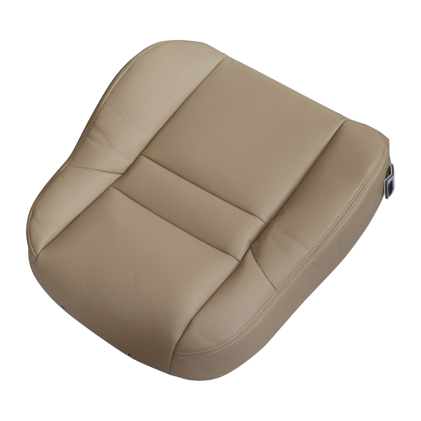 For 2005 2006 Honda Accord 4-Door Leather Passenger Lean Back Seat Cover Tan