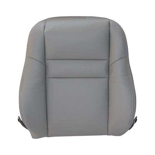 For 2005 2006 Honda Accord 4-Door Leather Passenger Lean Back Seat Cover Gray