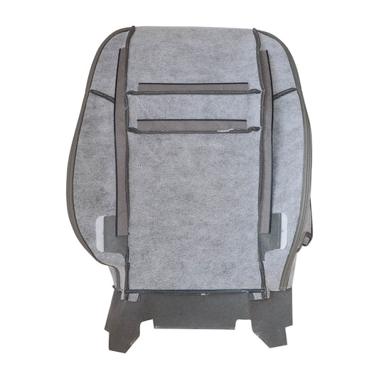 For 2005 2006 Honda Accord 4-Door Leather Passenger Lean Back Seat Cover Gray