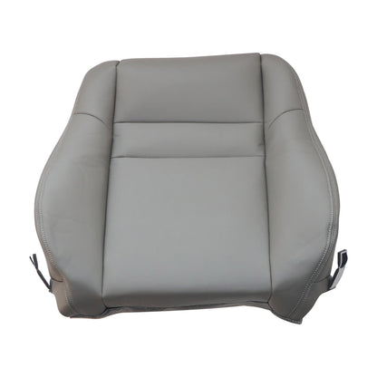 For 2005 2006 Honda Accord 4-Door Leather Passenger Lean Back Seat Cover Gray