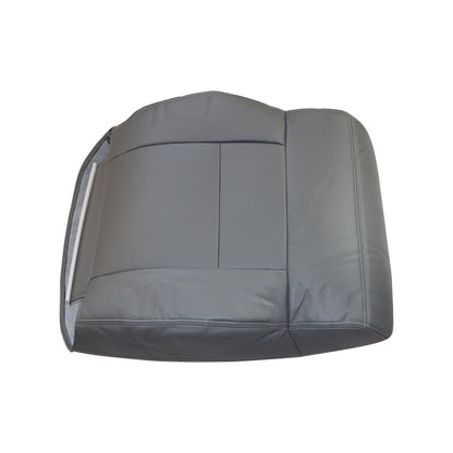 Fits 2004-2008 Ford F150 Passenger Top Back Synthetic Leather Seat Cover Gray