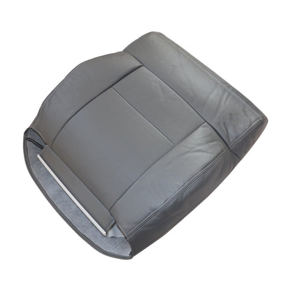 Fits 2004-2008 Ford F150 Passenger Top Back Synthetic Leather Seat Cover Gray