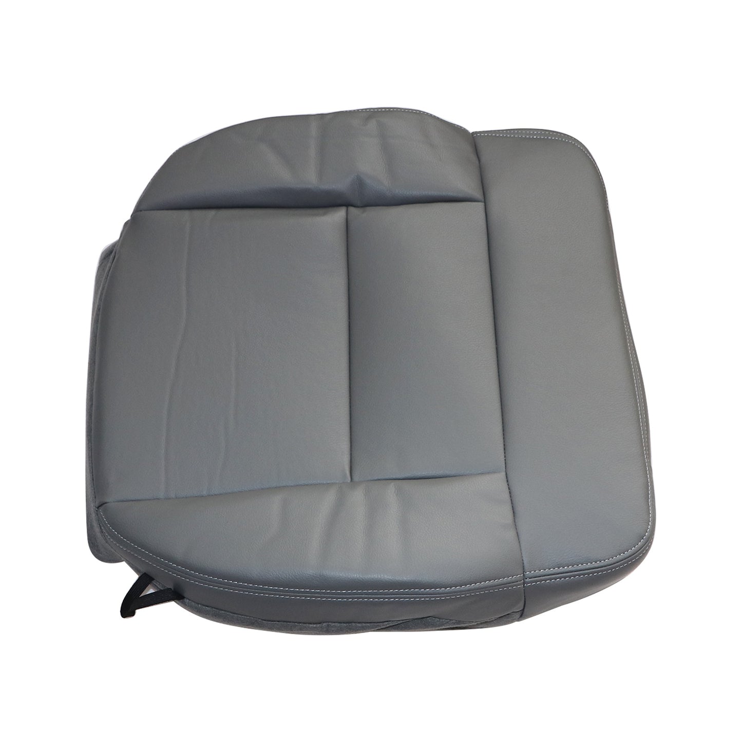 Front Bottom Driver Side Leather Seat Cover Gray For 2005 2006 2007 Ford F150