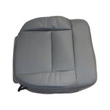 Front Bottom Driver Side Leather Seat Cover Gray For 2005 2006 2007 Ford F150