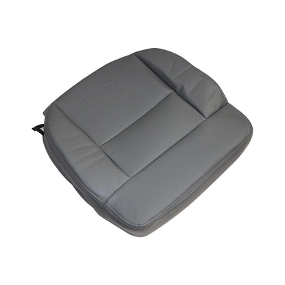 Front Bottom Driver Side Leather Seat Cover Gray For 2005 2006 2007 Ford F150