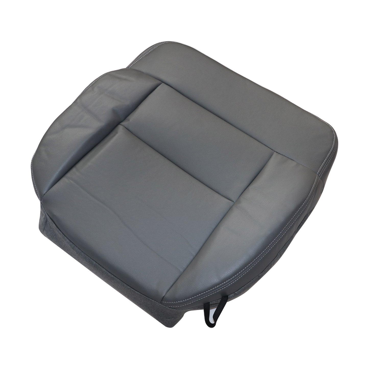 Front Bottom Driver Side Leather Seat Cover Gray For 2005 2006 2007 Ford F150