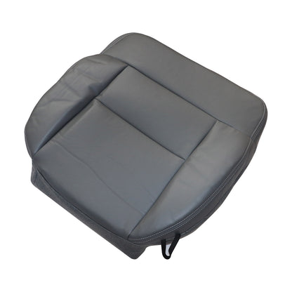 Front Bottom Driver Side Leather Seat Cover Gray For 2005 2006 2007 Ford F150