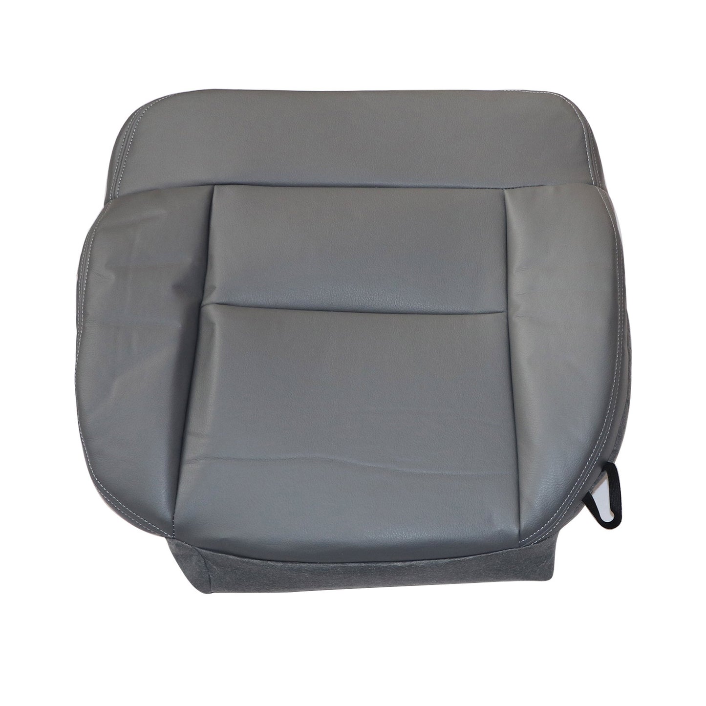 Front Bottom Driver Side Leather Seat Cover Gray For 2005 2006 2007 Ford F150