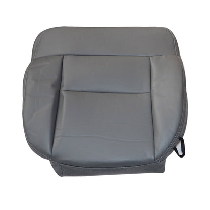 Front Bottom Driver Side Leather Seat Cover Gray For 2005 2006 2007 Ford F150