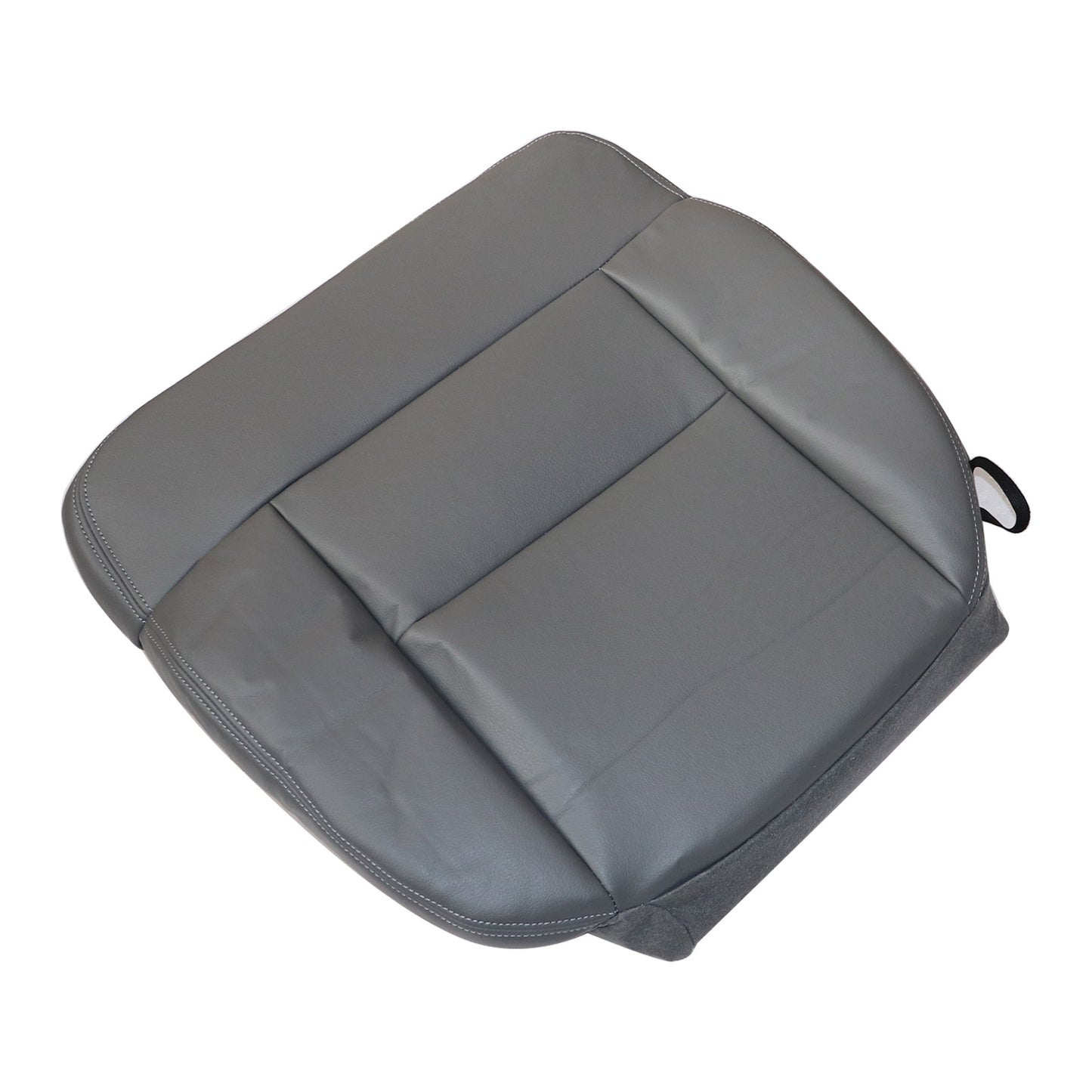 Front Bottom Driver Side Leather Seat Cover Gray For 2005 2006 2007 Ford F150