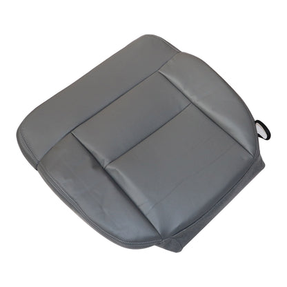 Front Bottom Driver Side Leather Seat Cover Gray For 2005 2006 2007 Ford F150