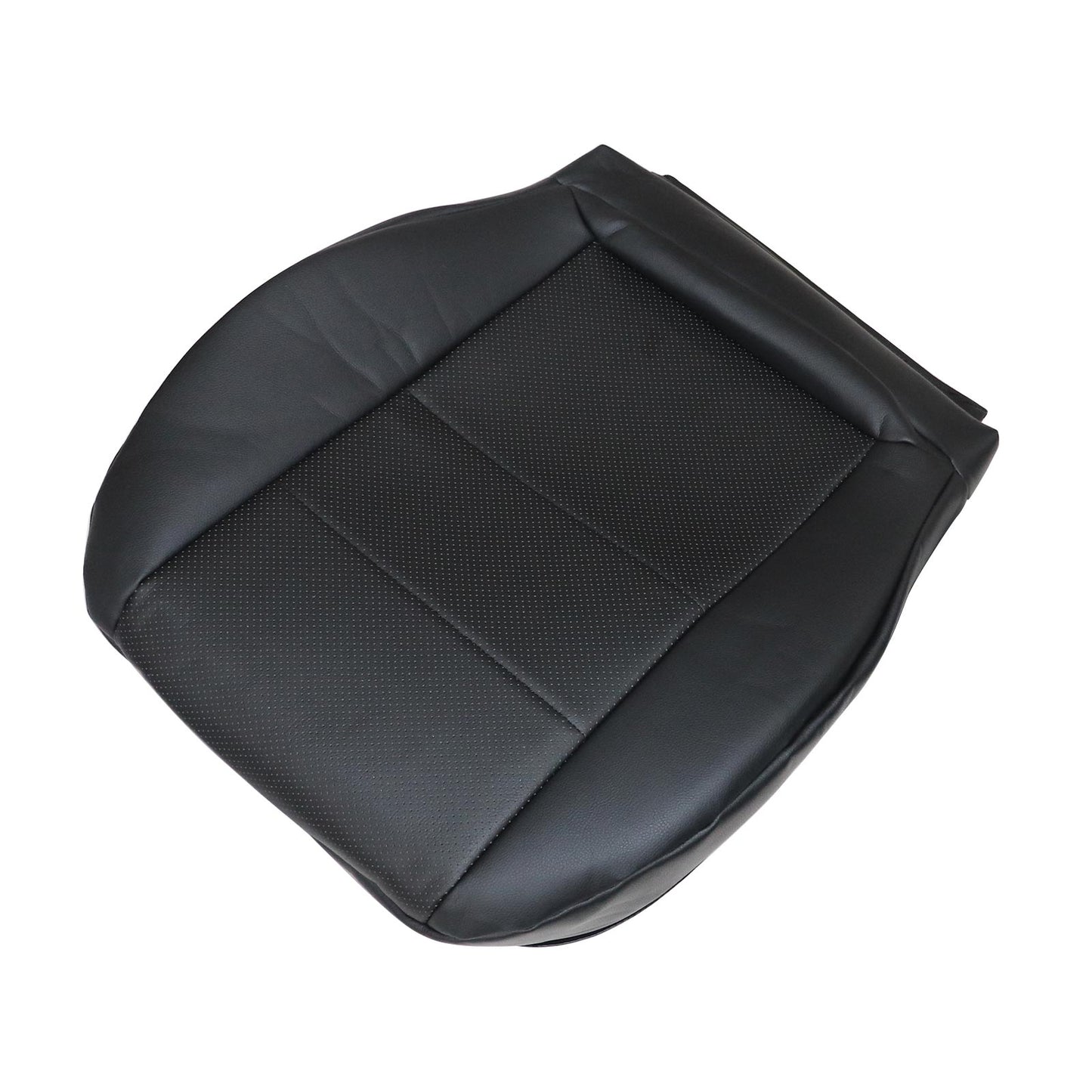 Fit For 2008-2015 Mercedes Benz GLK Passenger Bottom Leather Seat Cover Black