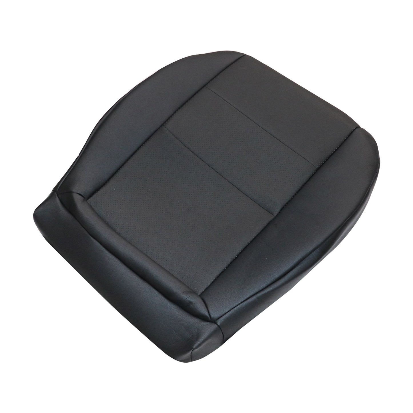 Fit For 2008-2015 Mercedes Benz GLK Passenger Bottom Leather Seat Cover Black