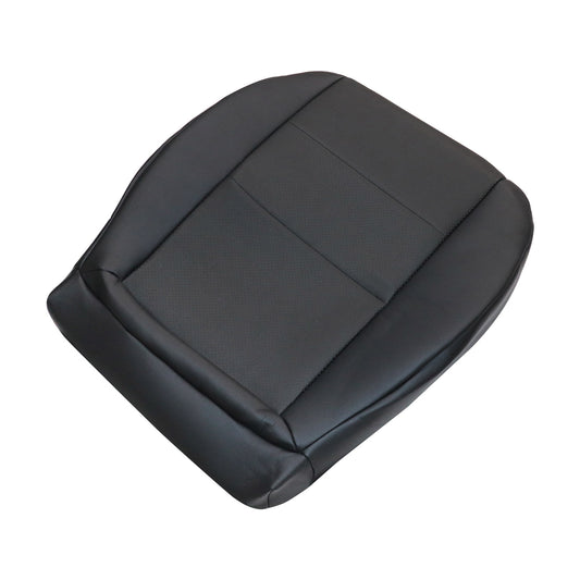 Fit For 2008-2015 Mercedes Benz GLK Passenger Bottom Leather Seat Cover Black