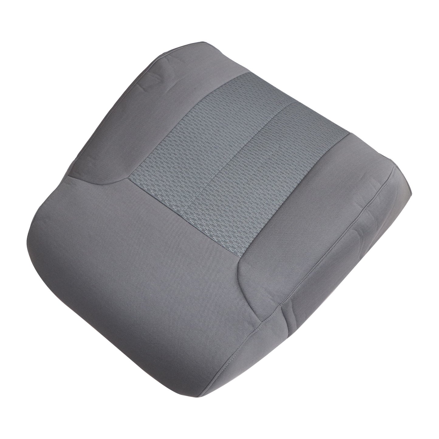 Fit 2011-2014 Ford F150 STX XLT Driver Lean Back Cloth Seat Cover Steel Gray US