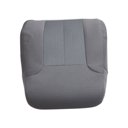 Fit 2011-2014 Ford F150 STX XLT Driver Lean Back Cloth Seat Cover Steel Gray US