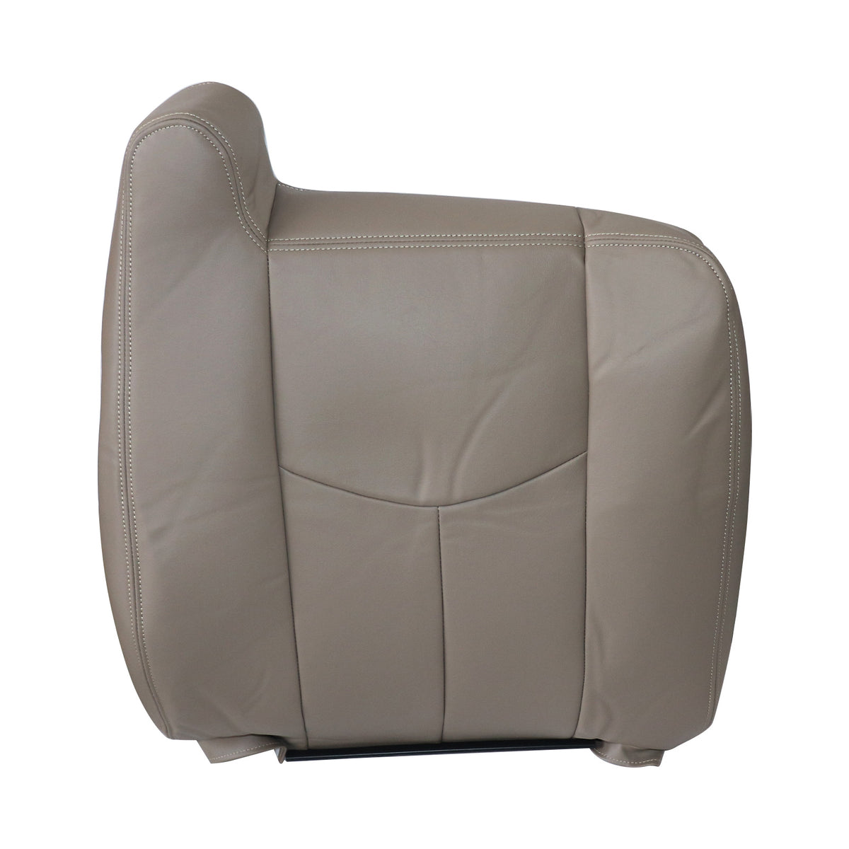 Replacement Passenger Back Leather Cover NO Armrest For 2003-2007 GMC Sierra Tan