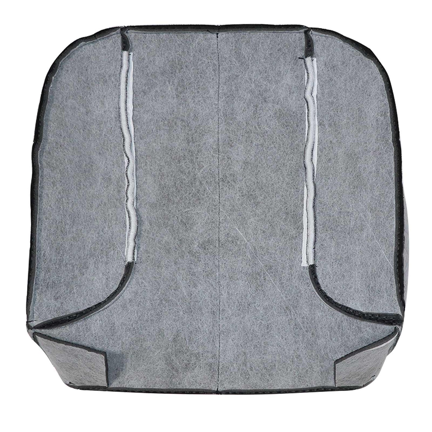 For 2003 Dodge Ram 1500 2500 Cloth Passenger Lean Back Seat Cover Dark Gray
