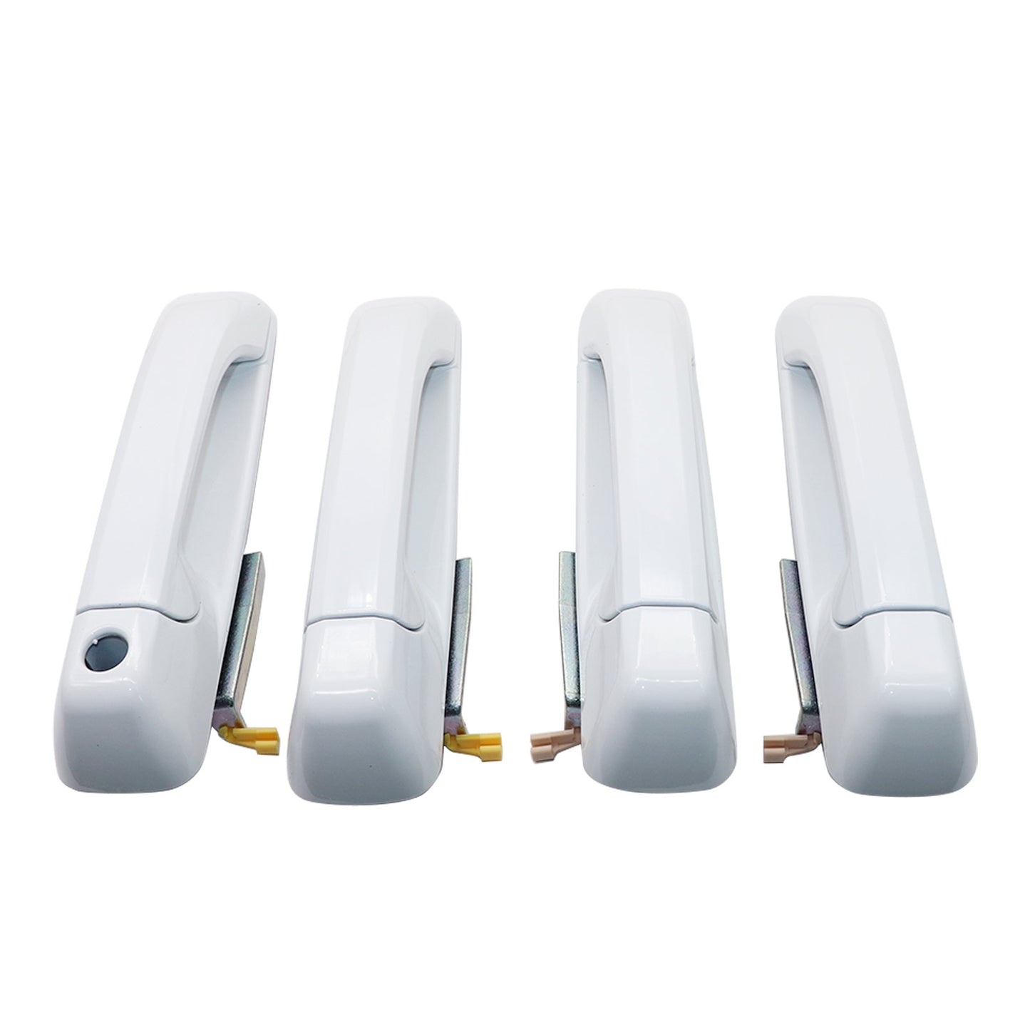 Bright White Door Handles (Set of 4) For 2012-2018 Dodge Ram 1500,2500,3500
