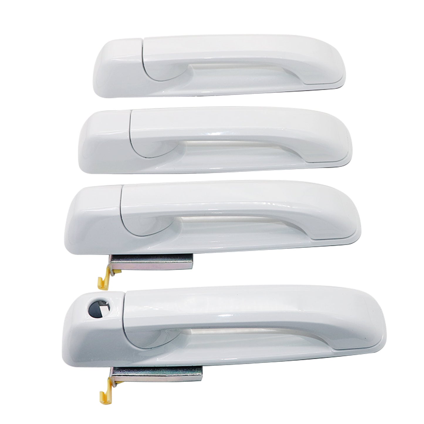 Bright White Door Handles (Set of 4) For 2012-2018 Dodge Ram 1500,2500,3500