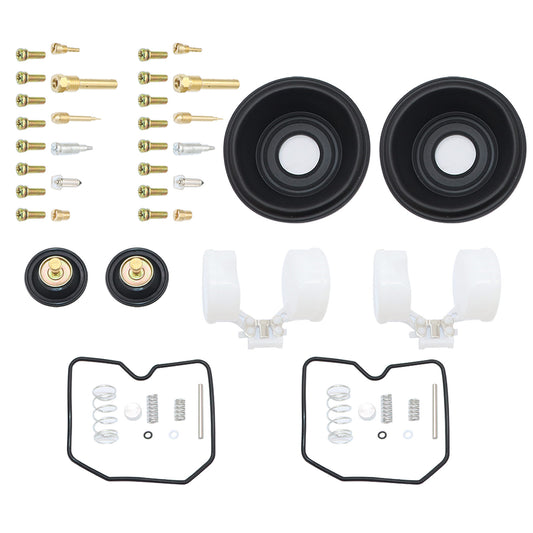 FOR KAWASAKI EX250 F Ninja 250R Carburetor Repair Rebuild Kit Float Diaphragm