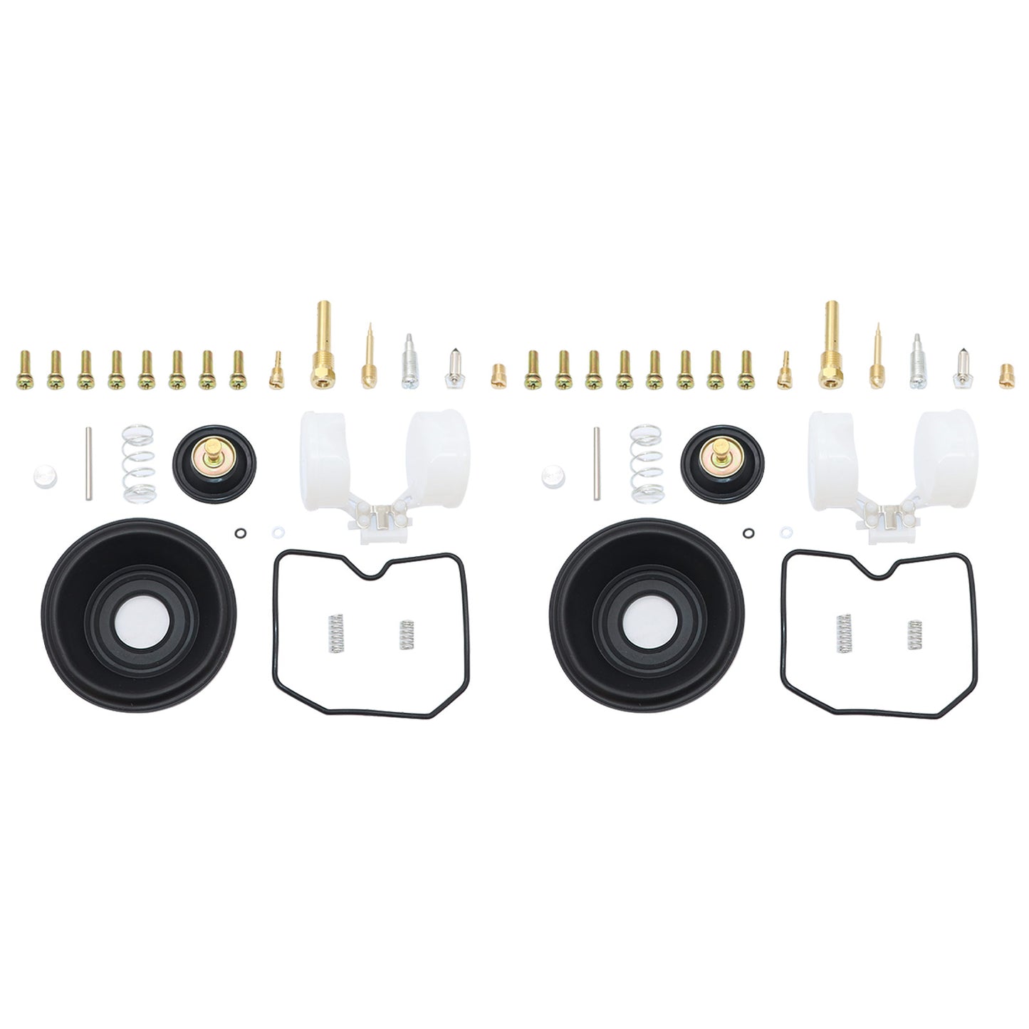FOR KAWASAKI EX250 F Ninja 250R Carburetor Repair Rebuild Kit Float Diaphragm