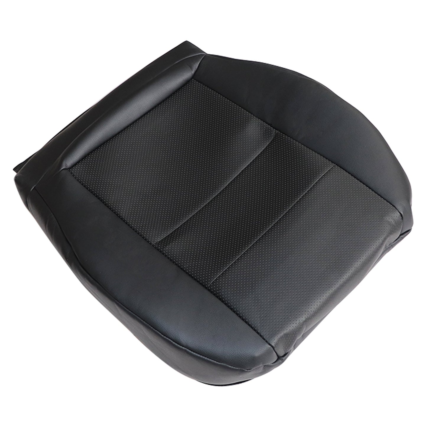2008-2015 fits Mercedes Benz GLK 250 350 Driver Bottom Leather seat cover Black