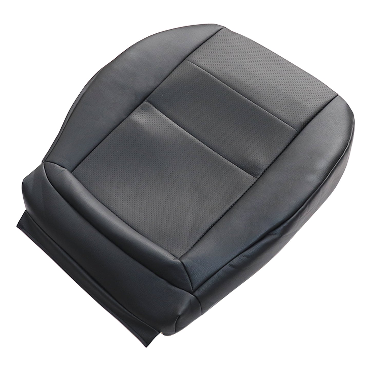 2008-2015 fits Mercedes Benz GLK 250 350 Driver Bottom Leather seat cover Black