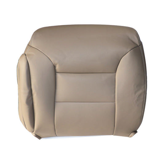For 95 96 1997 1998 1999 GMC Sierra 1500 2500 Driver Top Leather Seat Cover Tan