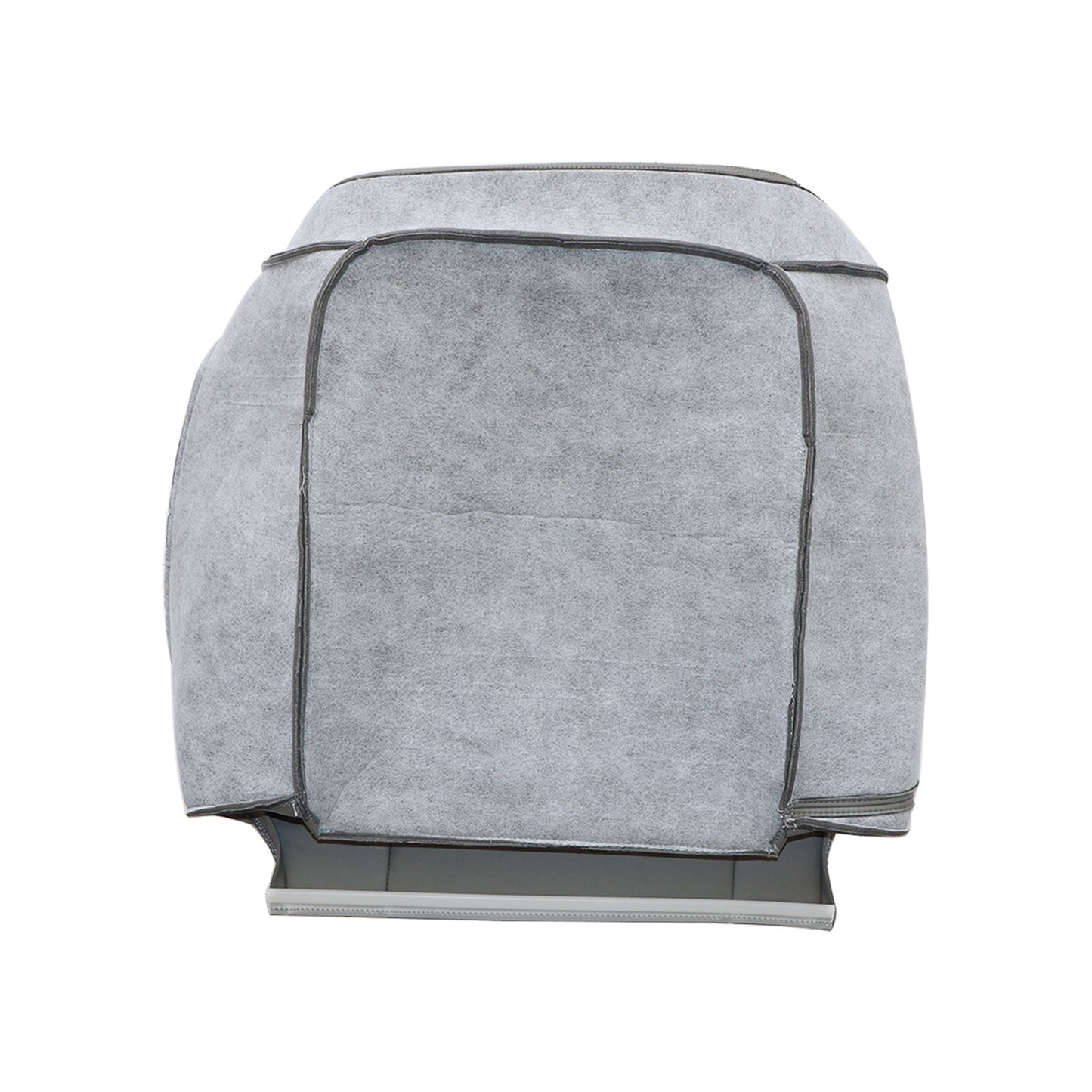 For 95-99 Chevy Silverado Suburban Driver Back Leather Seat Cover Pewter Gray