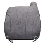 For 2000 2001 Chevy Silverado 1500 2500 Driver Top Cloth Seat Cover Dark Gray