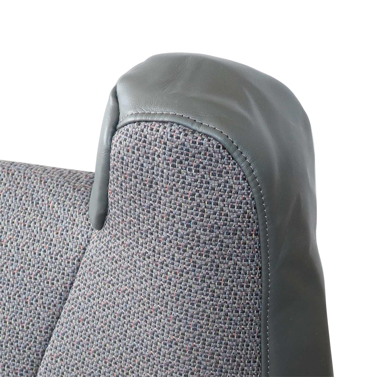 For 2000 2001 Chevy Silverado 1500 2500 Driver Top Cloth Seat Cover Dark Gray