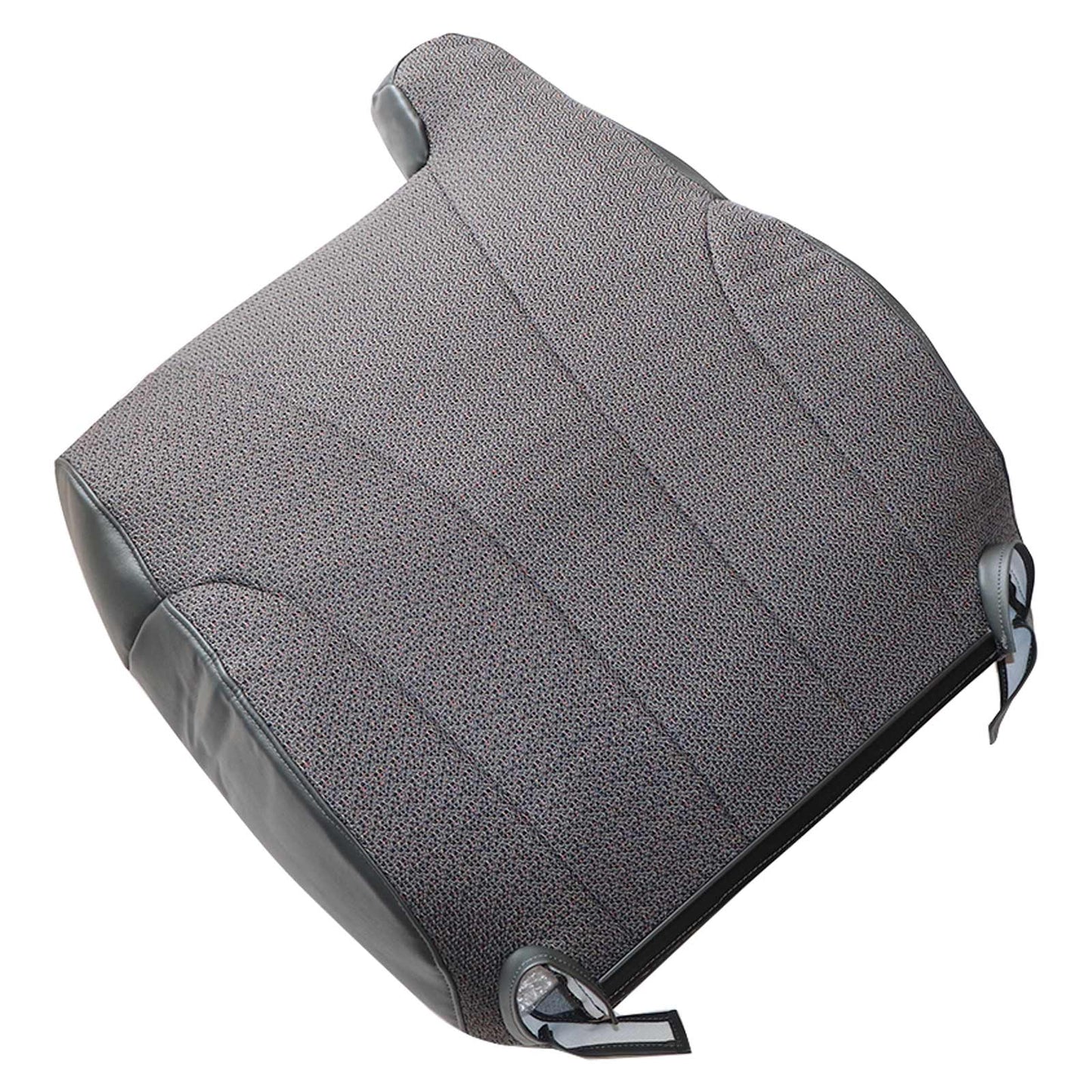 For 2000 2001 Chevy Silverado 1500 2500 Driver Top Cloth Seat Cover Dark Gray