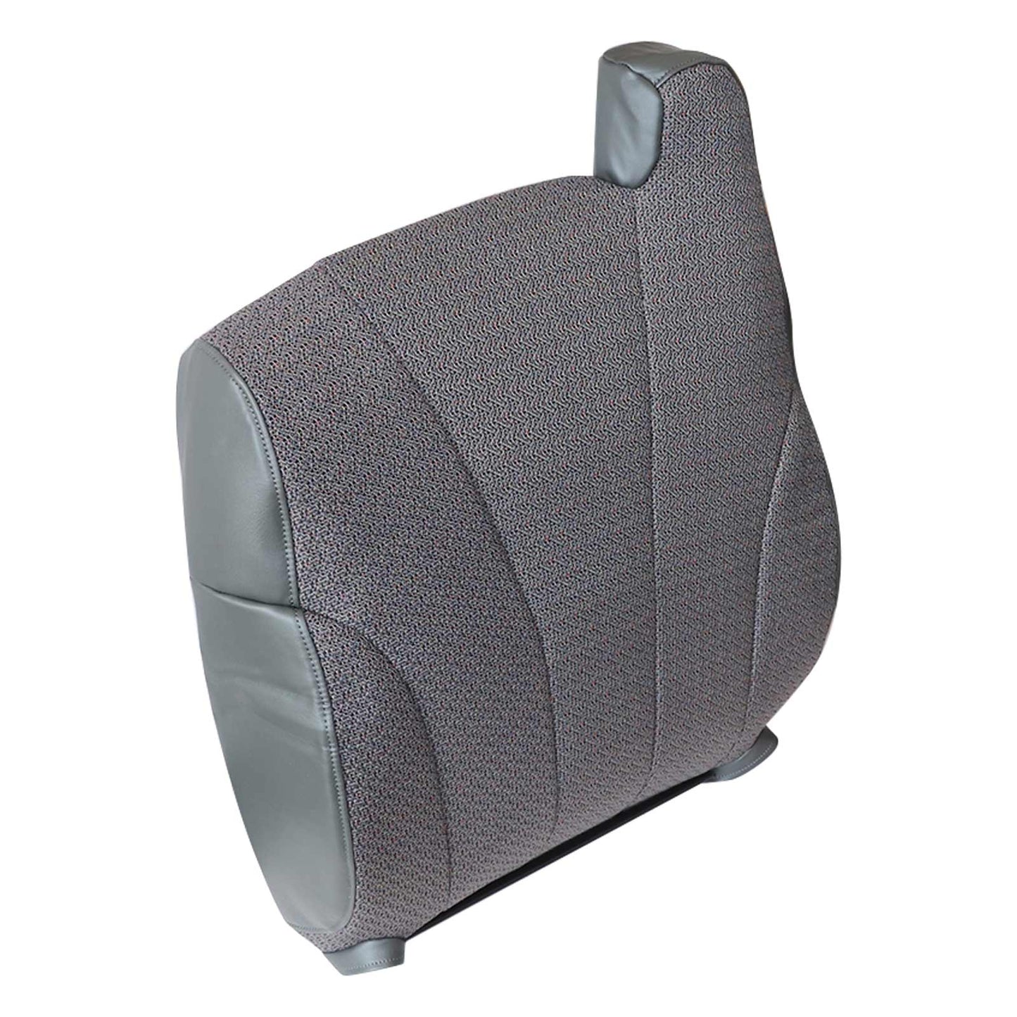 For 2000 2001 Chevy Silverado 1500 2500 Driver Top Cloth Seat Cover Dark Gray