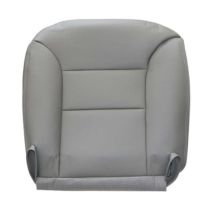 For 1995-1999 Chevy Silverado Driver Bottom Replacement Leather Seat Cover Gray