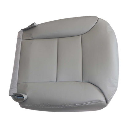 For 1995-1999 Chevy Silverado Driver Bottom Replacement Leather Seat Cover Gray