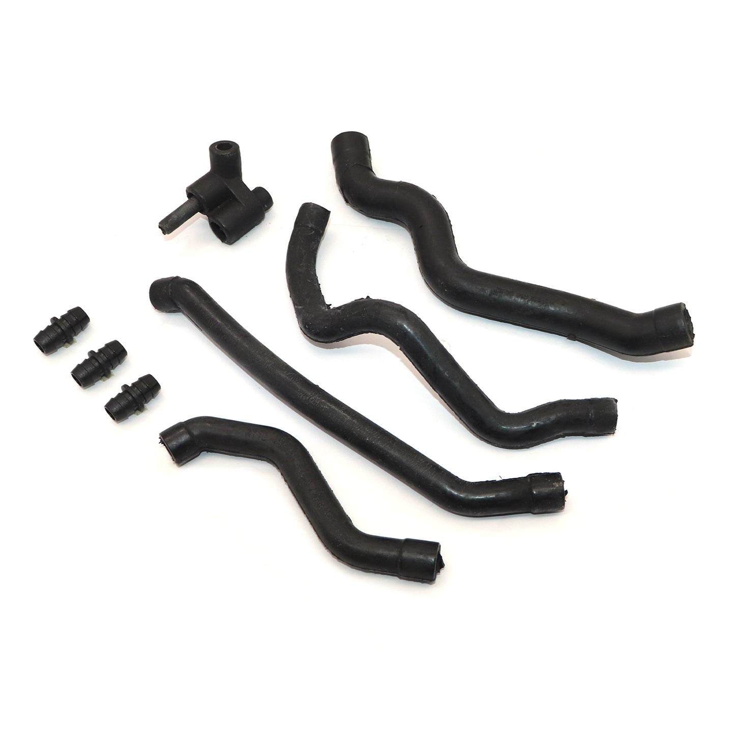 8pcs Crankcase Ventilation Air Intake Breather Hose Set Kits for Mercedes