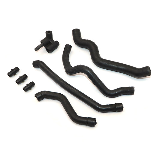 8pcs Crankcase Ventilation Air Intake Breather Hose Set Kits for Mercedes