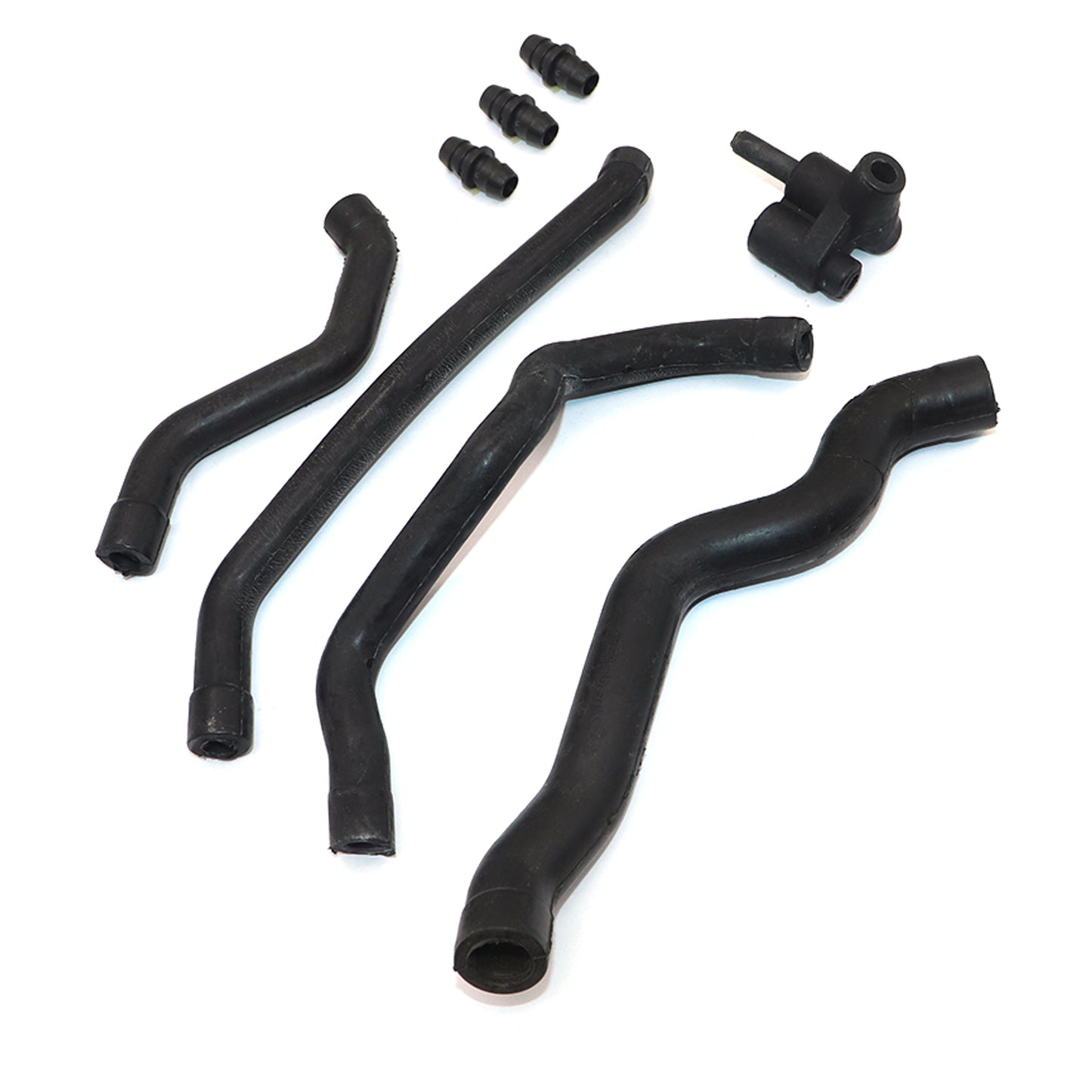 8pcs Crankcase Ventilation Air Intake Breather Hose Set Kits for Mercedes