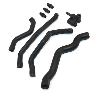 8pcs Crankcase Ventilation Air Intake Breather Hose Set Kits for Mercedes