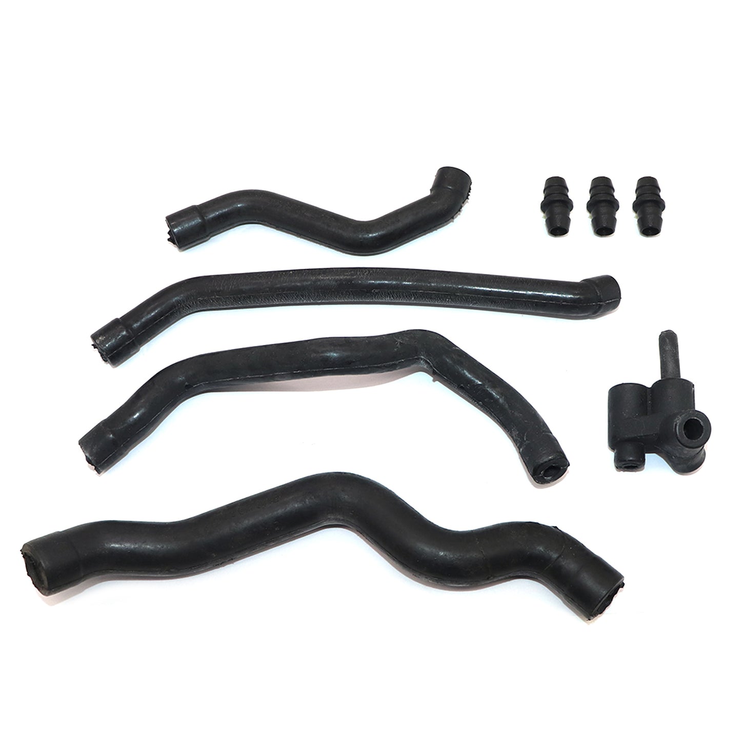 8pcs Crankcase Ventilation Air Intake Breather Hose Set Kits for Mercedes
