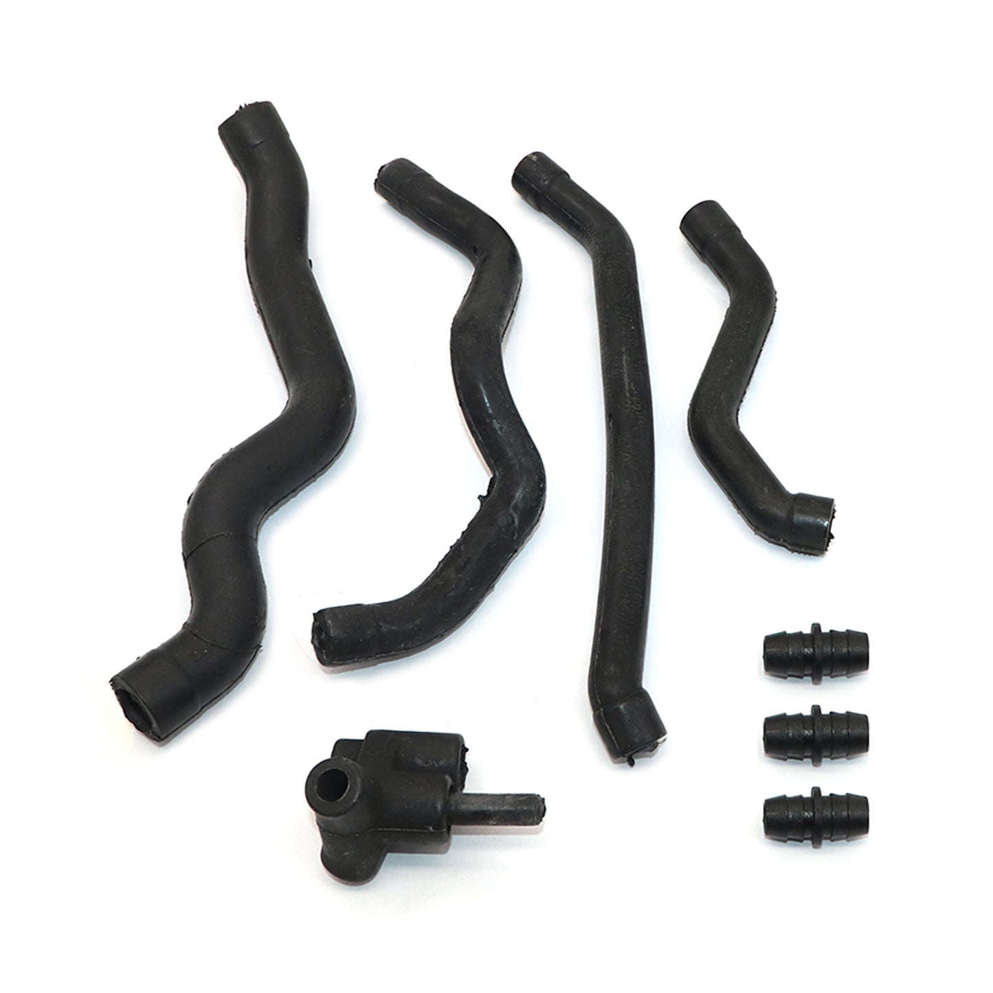 8pcs Crankcase Ventilation Air Intake Breather Hose Set Kits for Mercedes