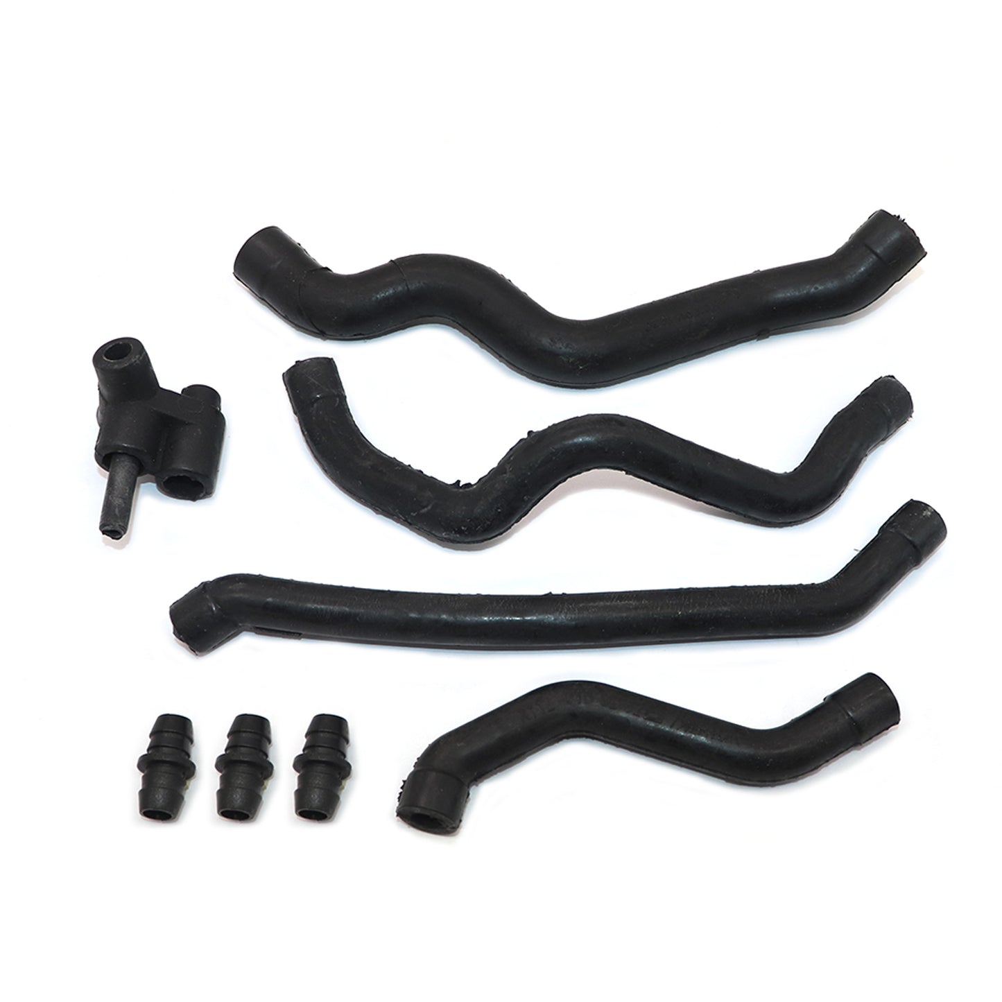 8pcs Crankcase Ventilation Air Intake Breather Hose Set Kits for Mercedes