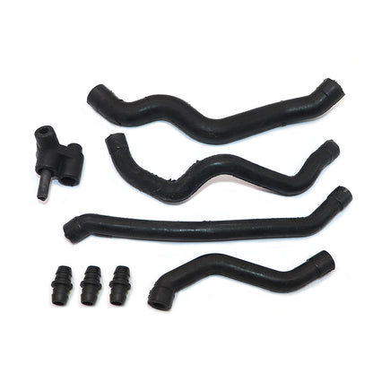 8pcs Crankcase Ventilation Air Intake Breather Hose Set Kits for Mercedes