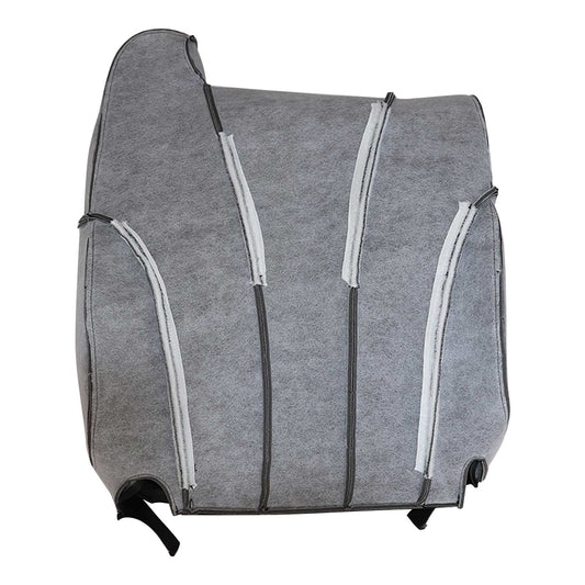 For 1999-2002 Chevy GMC Replacement Driver Top Leather Seat Cover Dark Black