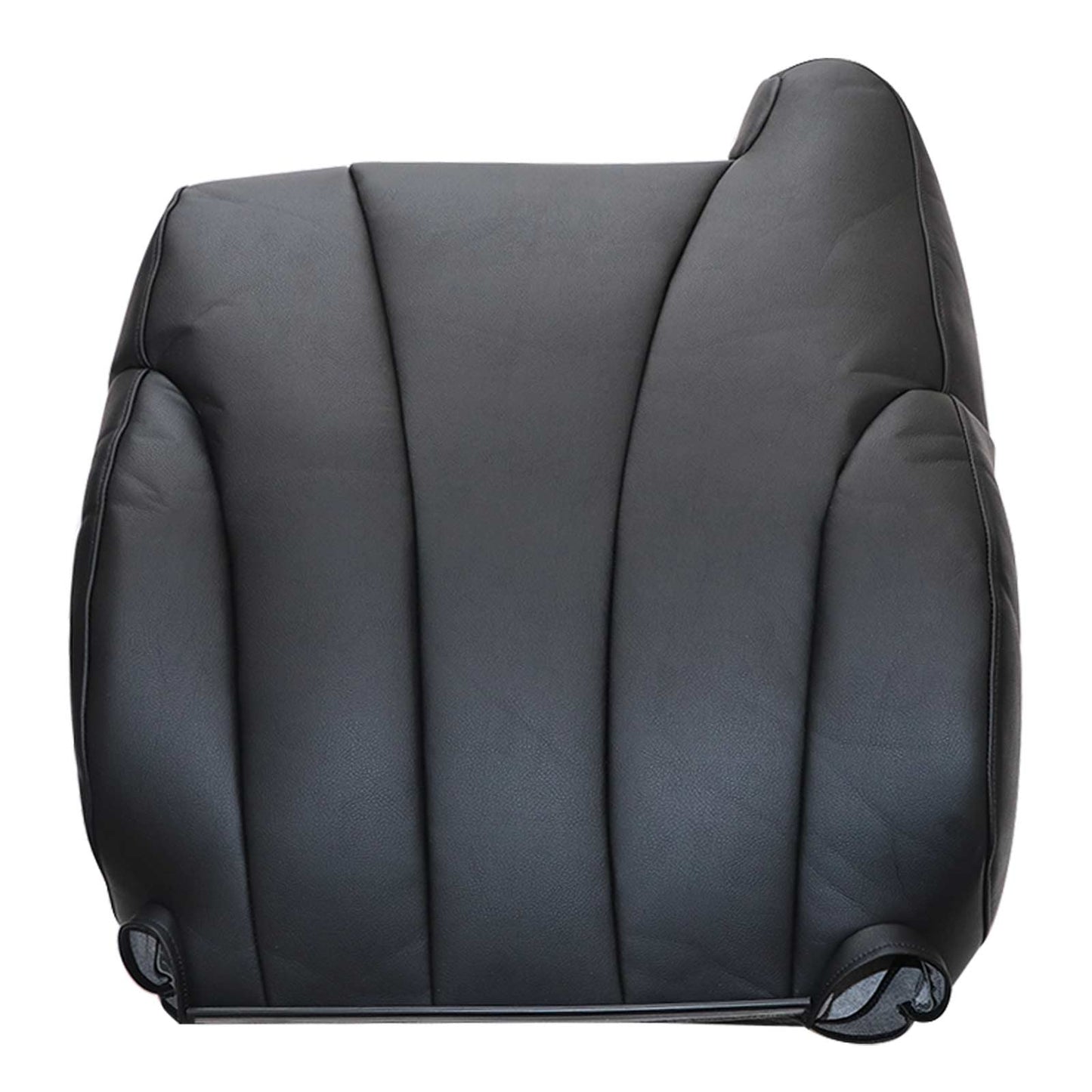 For 1999-2002 Chevy GMC Replacement Driver Top Leather Seat Cover Dark Black