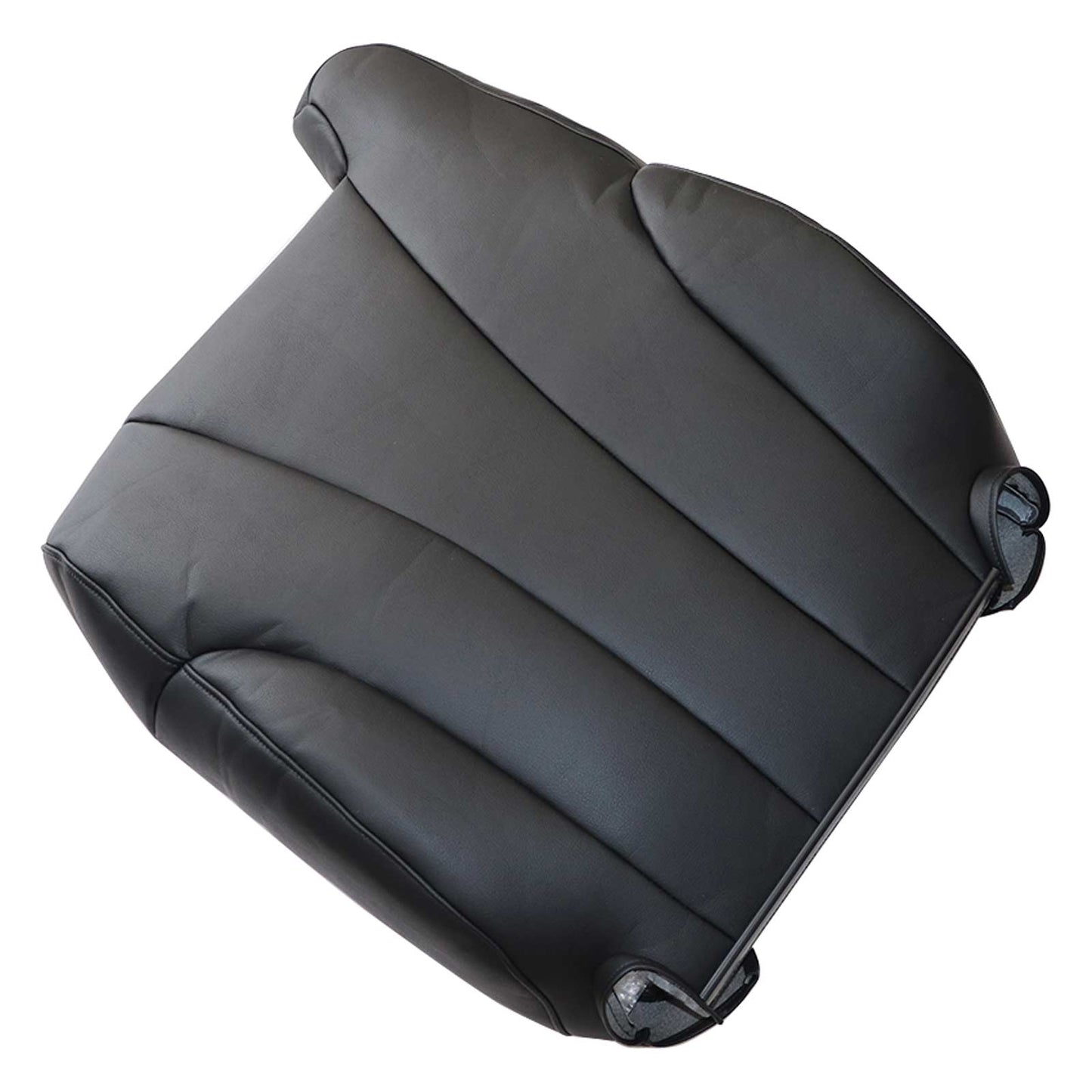 For 1999-2002 Chevy GMC Replacement Driver Top Leather Seat Cover Dark Black