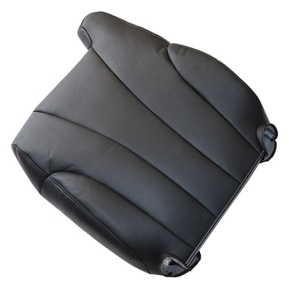 For 1999-2002 Chevy GMC Replacement Driver Top Leather Seat Cover Dark Black