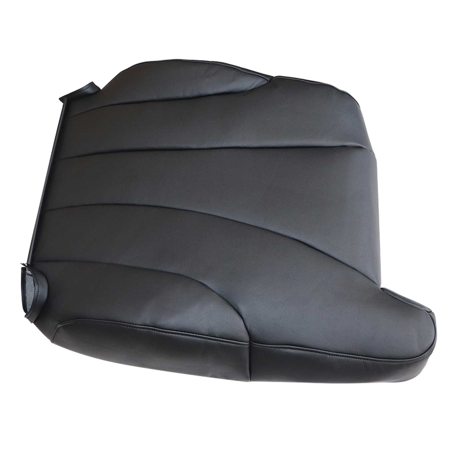 For 1999-2002 Chevy GMC Replacement Driver Top Leather Seat Cover Dark Black